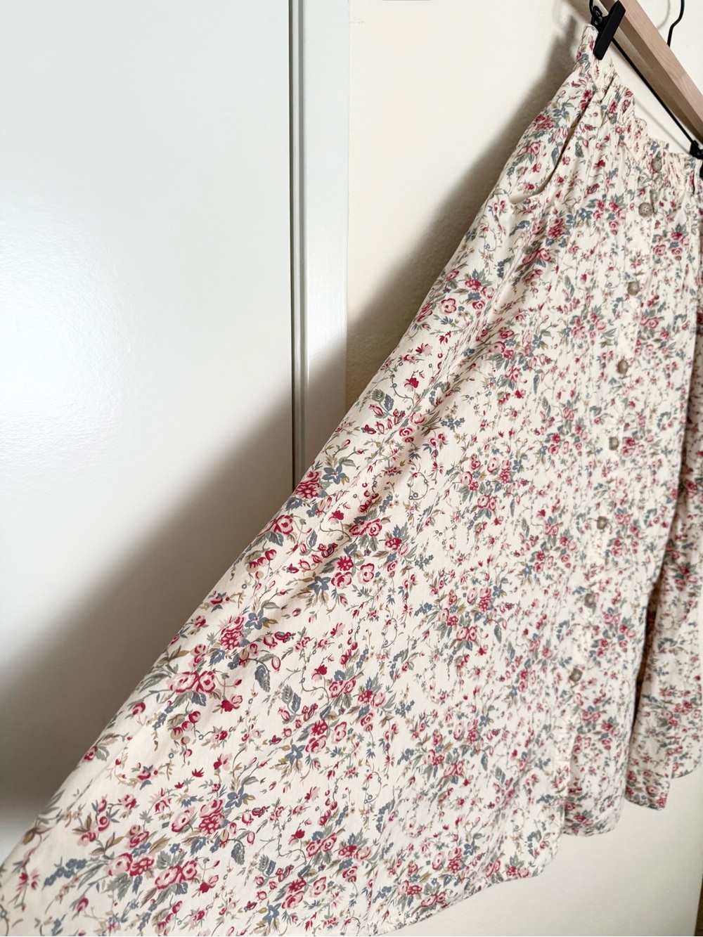 🌼 vintage 90’s liz claiborne floral maxi skirt - Picture 6 of 7